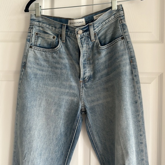 Denim Forum The Joni High Rise loose Sz 24/ 29L - Picture 2 of 8